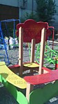 Детская песочница ромашка