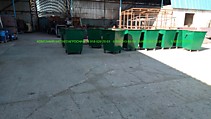 Контейнеры для мусора ТБО различного объёма