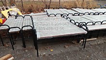 Склад готовых лавочек уличных, для отгрузки покупателю