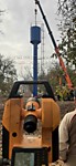 Водонапорная башня 15 м3 общей высотой 17 метров, монтаж и установка на фундамент, корректировка башни нивелиром по вертикали и горизонтали.Башня 15 м3 установлена в Краснодарском Крае, Брюховецком районе, станице Переясловской