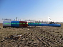 Водонапорная башня 50 м3 общей высотой 25 метров